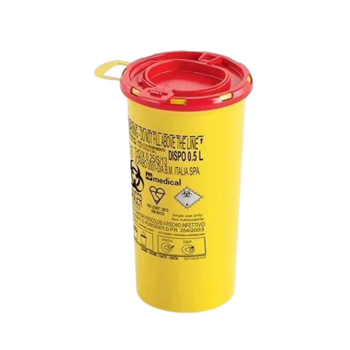 Zbiralnik za shranjevanje odpadnih rezil 0,5L